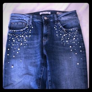 Mavi TESS high rise skinny 29 x 27 pearl jeans